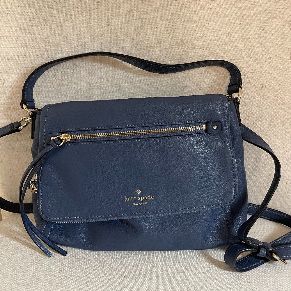 Blue Kate Spade Crossbody Purse